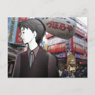 MANGA boy OSAKA Briefkaart