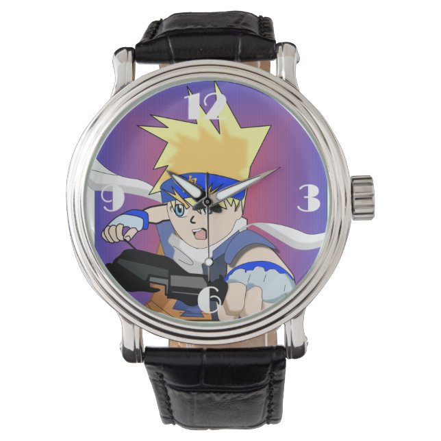Manga Boy Watch Horloge (Voorkant)