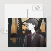 MANGA boy YOKOHAMA Briefkaart (Voorkant / Achterkant)
