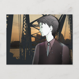 MANGA boy YOKOHAMA Briefkaart