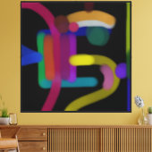 Manga Canvas Afdruk (Insitu (Woonkamer))