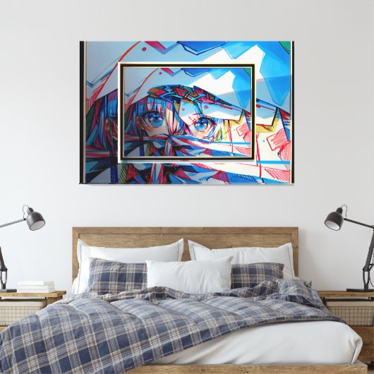 Manga Canvas Afdruk (Insitu (Slaapkamer))