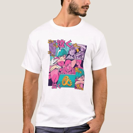 Manga Comics - Anime Lovers - Japanse esthetica T-shirt (Voorkant)