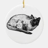 Manga curl of joy keramisch ornament (Achterkant)
