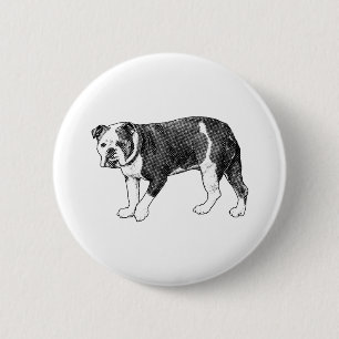 Manga Dot Bulldog, Knoop Flair Ronde Button 5,7 Cm