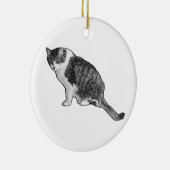 Manga Dot Cat Ornament Brightens Festive Decor (Rechts)