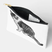 Manga Dot Cat-tas maakt schoonheidspreparatie spee Etui (Open)