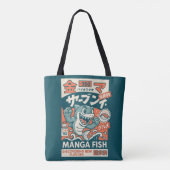 Manga Fish Tote Bag (Achterkant)