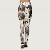 Manga geïnspireerde Leggings (Achterkant)