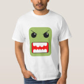 Manga-gezicht T-shirt (Voorkant)