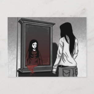 Manga Girl Card Briefkaart