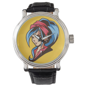 Manga Girl Horloge