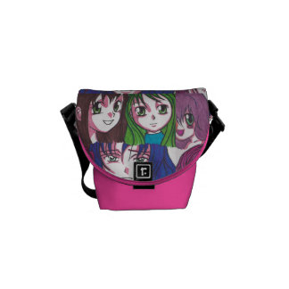 Manga Girls Mini Bag Messenger Bag