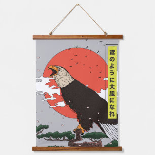 Manga Golden Eagle Hangend Wandkleed