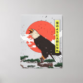 Manga Gouden Adelaar Canvas Afdruk (Voorkant)