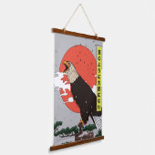Manga Gouden Adelaar Hangend Wandkleed (Gebogen)