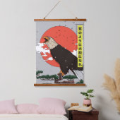 Manga Gouden Adelaar Hangend Wandkleed (Slaapkamer)