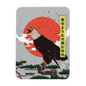 Manga Gouden Adelaar Magneet (Verticaal)