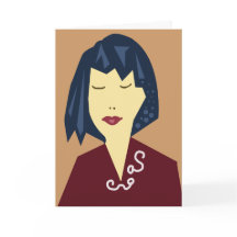 Manga-haar-jarig meisje