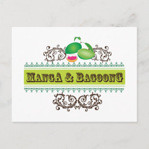 Manga in Bagoong Briefkaart