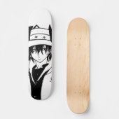 Manga in stijl van beroemde kunst persoonlijk skateboard (Voorkant)
