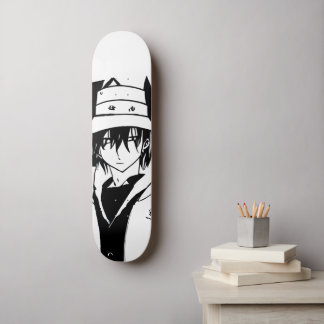 Manga in stijl van beroemde kunst persoonlijk skateboard