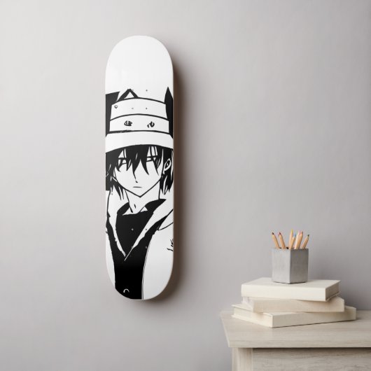 Manga in stijl van beroemde kunst persoonlijk skateboard (Muurkunst)