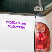 Manga is mijn toevoeging bumpersticker (Op Truck)