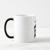 Manga Is My Life Anime Eyes Glitch Art Magische Mok (Links)