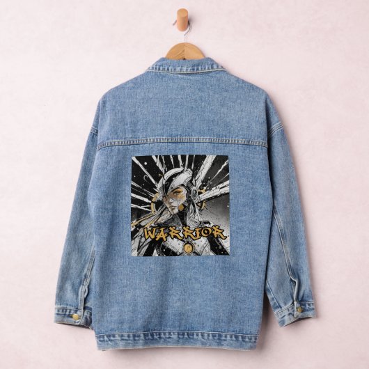 Manga-krijger Denim Jacket (Hangar)