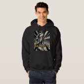 Manga-krijger Hoodie (Voorkant volledig)