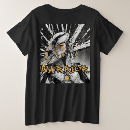 Manga krijger Oversize Grote Maat T-shirt