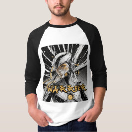 Manga krijger Raglan T-shirt