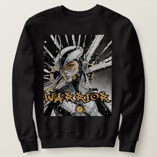 Manga krijger Sweatshirt (Design voorkant)