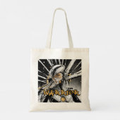 Manga-krijger Tote Bag (Achterkant)