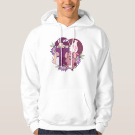 Manga Lezer, Sake en Vleermuis met Prothese Hoodie