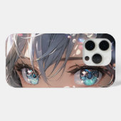 Manga meisje Case-Mate iPhone case (Achterkant (horizontaal))