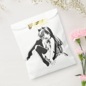 Manga, Neko Catgirl Furry Kawaii Loli Bedankzakje (Gezegeld)