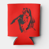 Manga, Neko Catgirl Furry Kawaii Loli Blikjeskoeler (Voorkant)