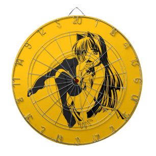 Manga, Neko Catgirl Furry Kawaii Loli Dartbord
