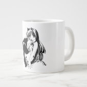 Manga, Neko Catgirl Furry Kawaii Loli Grote Koffiekop (Voorkant rechts)