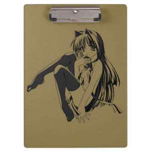 Manga, Neko Catgirl Furry Kawaii Loli Klembord