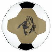 Manga, Neko Catgirl Furry Kawaii Loli Voetbal (Voorkant)