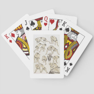 Manga: onderzoek naar gebaren en postuur van worst pokerkaarten