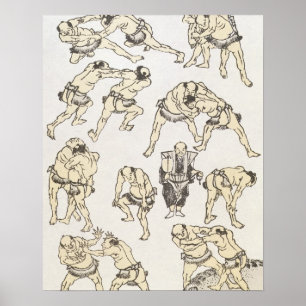 Manga: onderzoek naar gebaren en postuur van worst poster