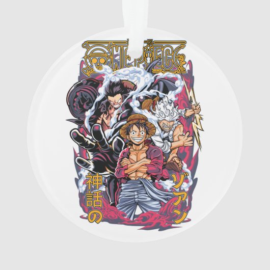 Mangá One Piece Ornament (achterkant)