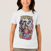 Mangá One Piece Tri-Blend Shirt (Voorkant)