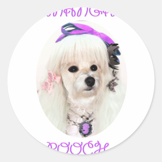 manga poche ronde sticker (Voorkant)