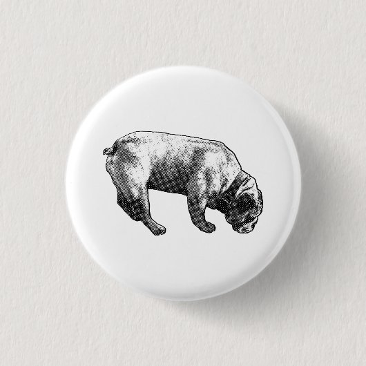 Manga Quest, Vriendelijk spoor Ronde Button 3,2 Cm (Voorkant)