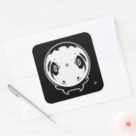 Manga Rare Jongen Dingen Vreemde Cartoon Karakter Vierkante Sticker